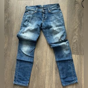 7 For All Mankind Josefina Slim Boyfriend Jean